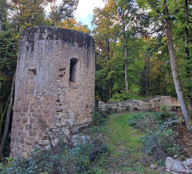 Ruine der Burg Ehrenfels, Germany